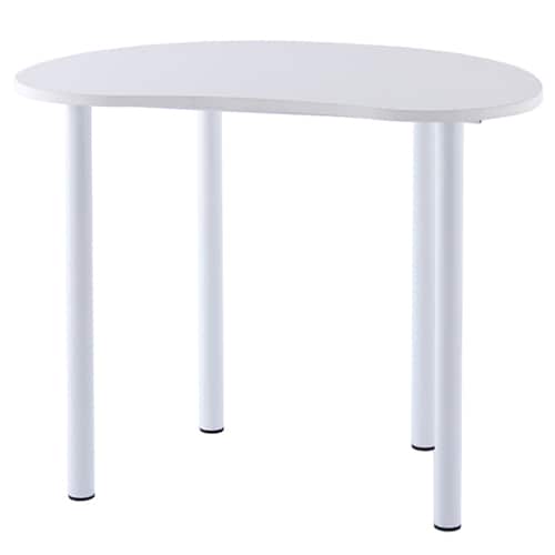 ビーンズ ハイテーブル 幅1200奥行800 白