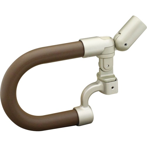 可変付エンドグリップR ブラウン