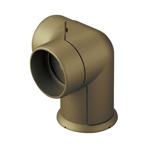 φ32 コーナーブラケット金属カバー付 ブラウン