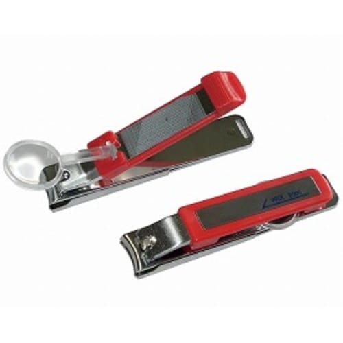 ワイドクリッパー ルーペ付き爪切り