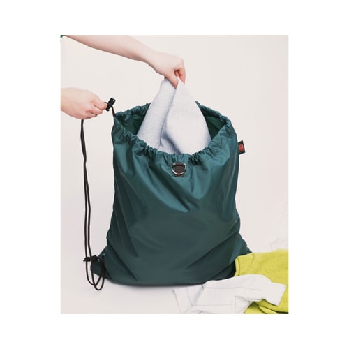 消臭ランドリーバッグ L グリーン