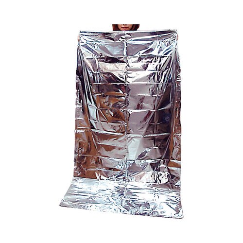 空気枕付 防災アルミ蒸着寝袋