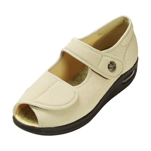 彩彩ーちりめんー ベージュ 21.5cm