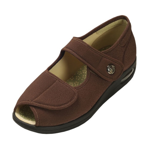 彩彩ーちりめんー ブラウン 25.0cm