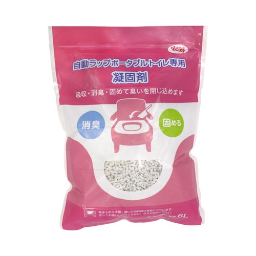 自動ラップポータブルトイレ専用凝固剤