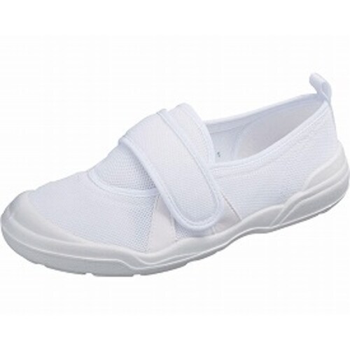 02 面ファスナータイプ ホワイト 24.0cm