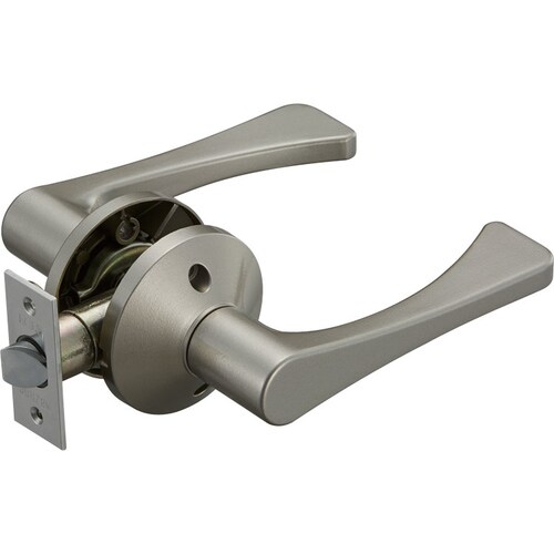 エクレ兼用取替バリアフリーレバ−錠 空錠Nシルバー