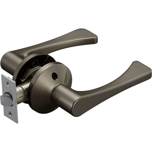 エクレ兼用取替バリアフリーレバ−錠 空錠 アンバー