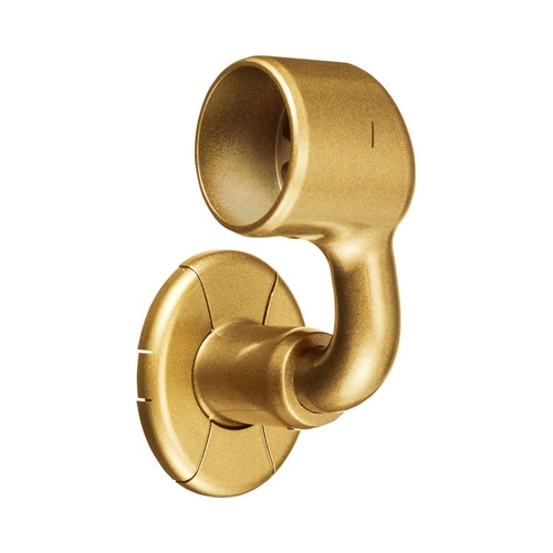 φ35出幅調整エンドブラケットカバー付ゴールド右用