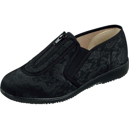 くつろぎエルダー329 ブラック 22.0cm