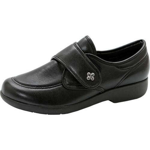 快歩主義 L118ブラックスムース 23.0cm