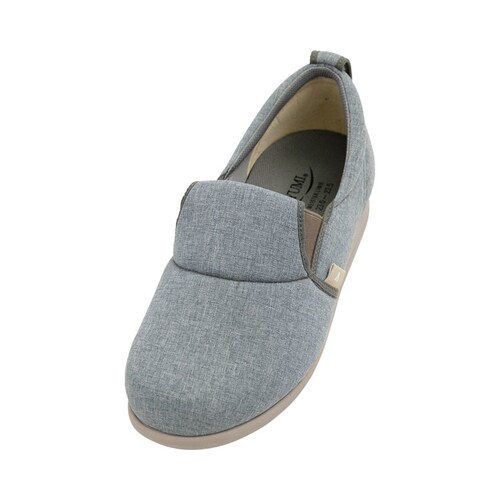 ゆったり簡単スリップオン グレー 3L