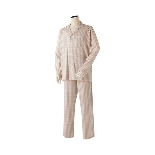 らくらくパジャマ 紳士用 L ベージュ