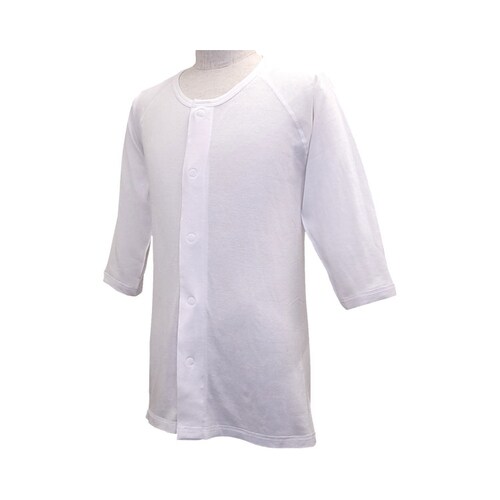 紳士用肌着 7分袖 L ホワイト