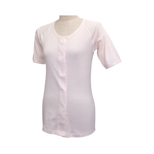 婦人用肌着 3分袖 L ピーチ