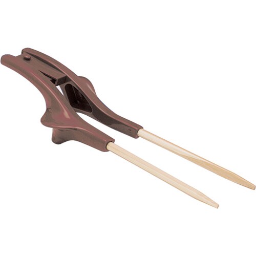 箸ぞうくんクリア 右手用 茶色 22cm