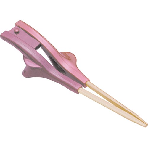 箸ぞうくんクリア 左手用 ピンク 21cm