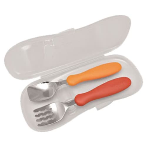 エジソンのフォーク&スプーン (ケース付)