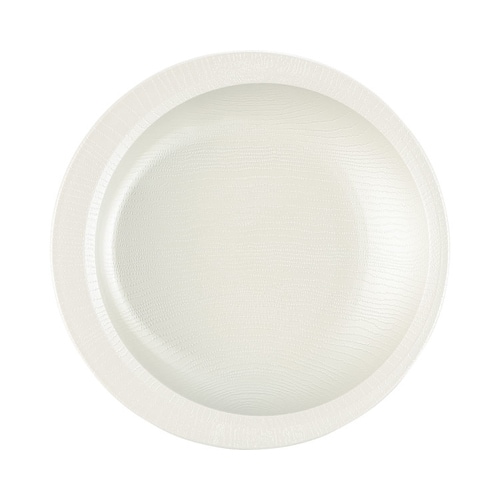 木目 すくいやすいプレート クリーム