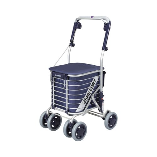 スワレル ワイヤーカート 無地ネイビー