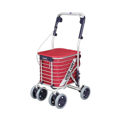 スワレル ワイヤーカート 無地ワイン