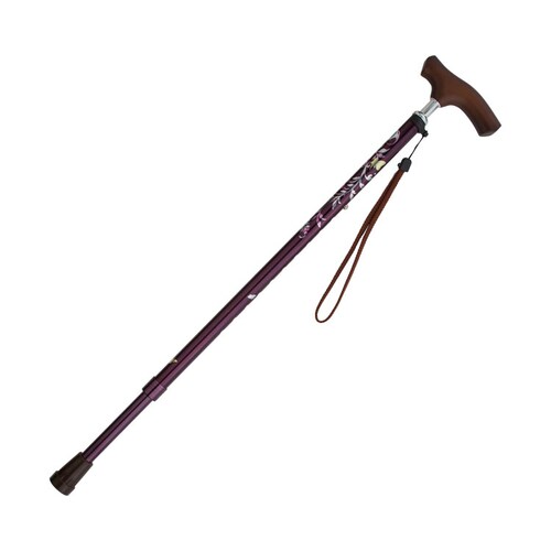 介援隊オリジナル杖2 11段階伸縮 ボタニカル