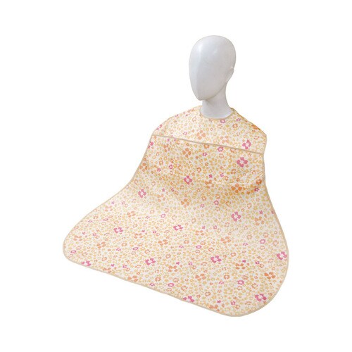 ディナーエプロン(ポケット付き) スミレオレンジ