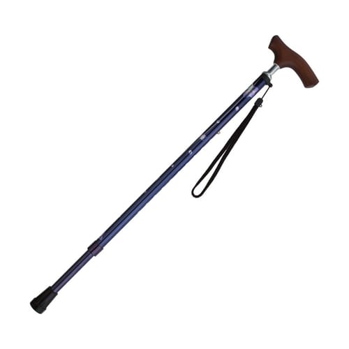 介援隊オリジナル杖2 11段階伸縮 キキョウ