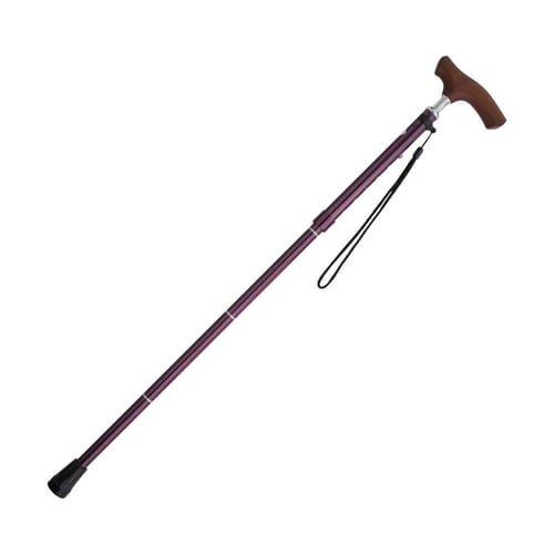 介援隊オリジナル杖II 折りたたみタイプ エンジ