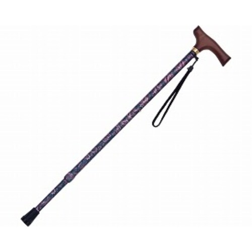 マスコットステッキ 伸縮タイプ ペイズリー