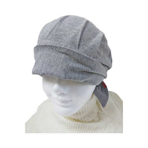 akko 「バンダナ帽」 定番 グレイ