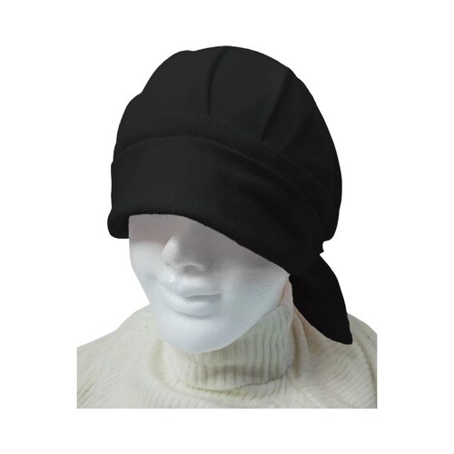 akko 「バンダナ帽」 定番 黒