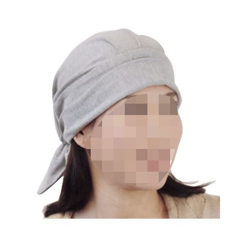 akko 「バンダナ帽」 スカッシュ ブラック