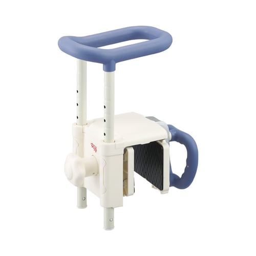 高さ調節付浴槽手すり UST−130R ブルー