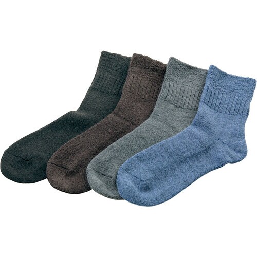 ふんわりソックス L グレー