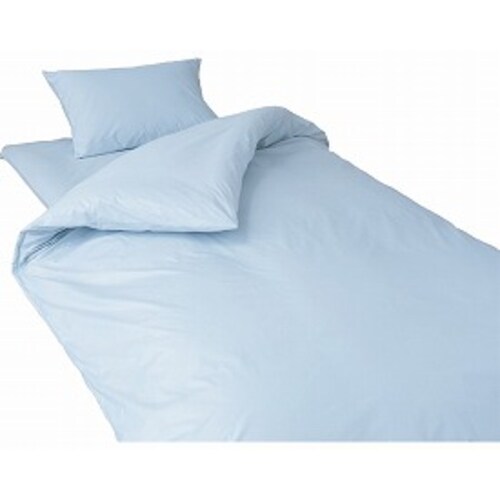 ダニ対策 掛カバー シングル ブルー