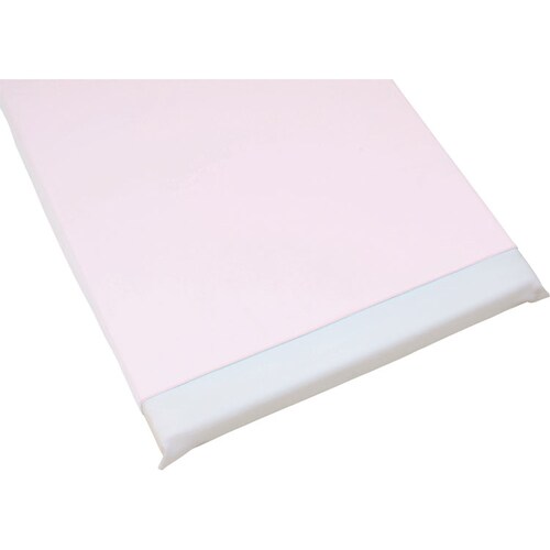 ブルー防水シーツスムースニット全身タイプ クリーム