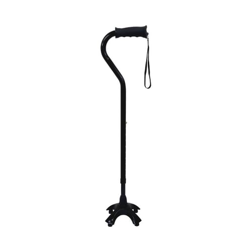 可動式4点杖 オフセットタイプ ラージベース