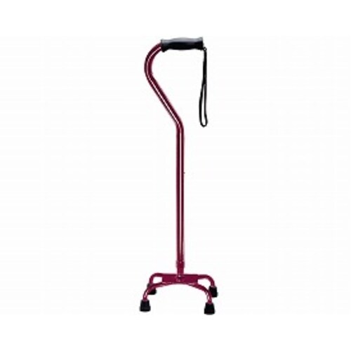 4点杖極小タイプ スモールベース ワインレッド