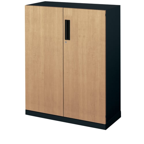 エディア 両開薄木目黒W9D45H10ベ有壁固無下