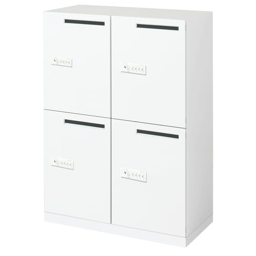 エディア ロッカー4穴あり自動錠W9D45H11