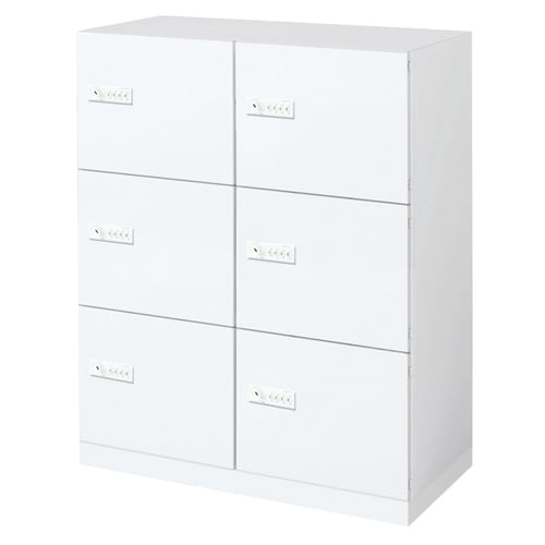 エディア ロッカー6人用自動錠W9D45H10