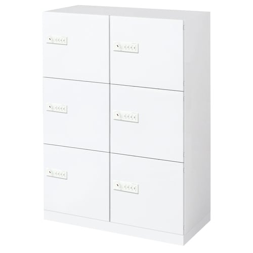 エディア ロッカー6人用自動錠W9D45H11