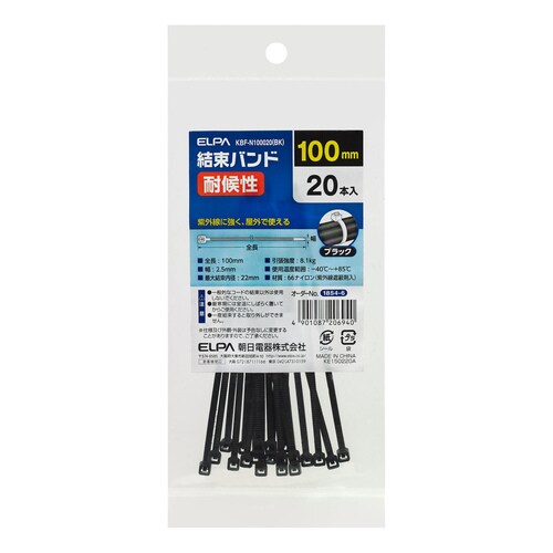結束耐候 100MM 20本入り