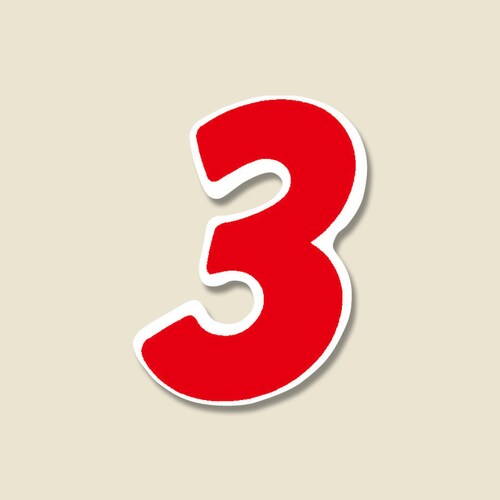 Nナンバー M No.3 赤21片入×10パック