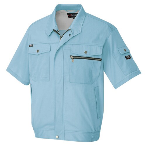 半袖ブルゾン サファイアブルー 3L