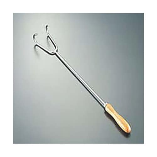 木柄ロングフック 2本爪