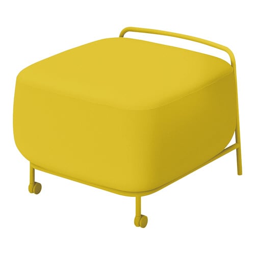 エニーソファ 背なし オリーブイエロー