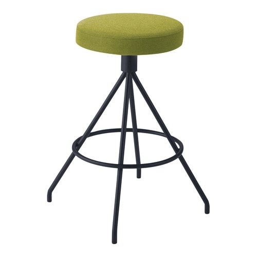 ハイスツール コーデ 固定脚(座回転) 張くるみ