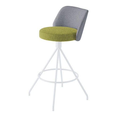 ハイチェア コーデ 固定脚(座回転) 張くるみ